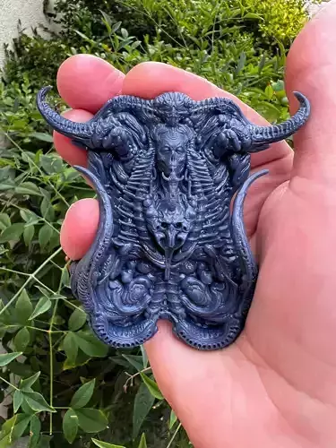 Gigers Necronomicon 3D model
