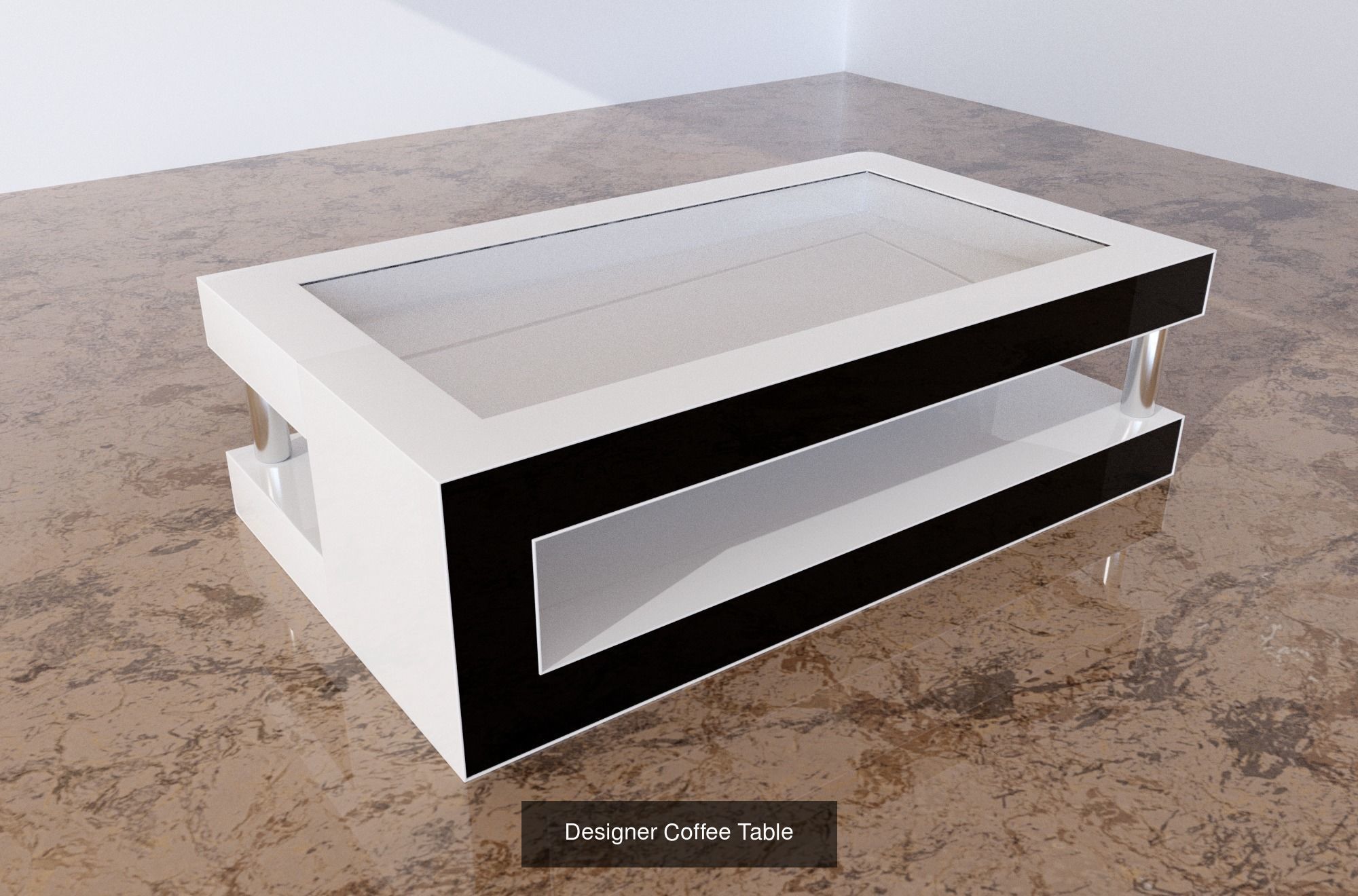 Coffee Tables 3D Model Collection_1