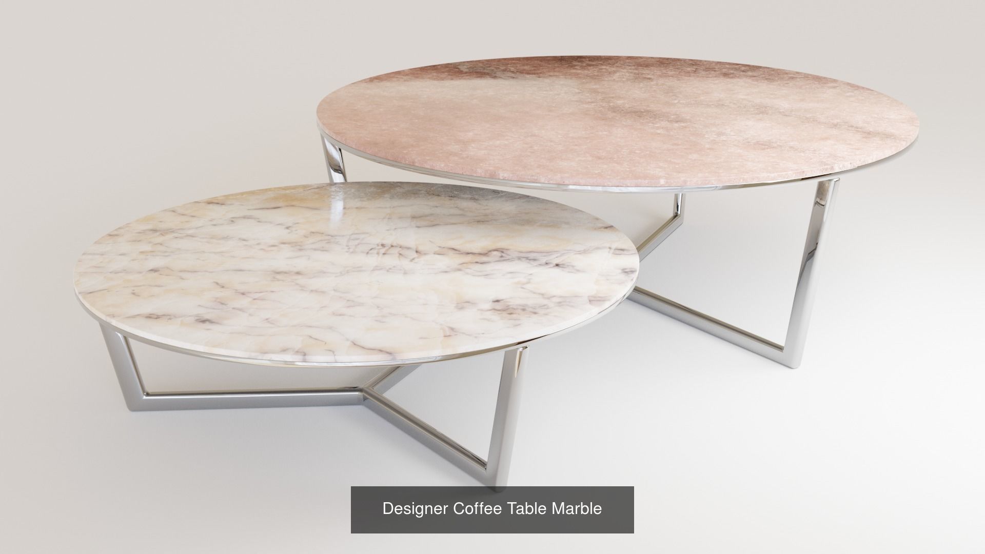 Coffee Tables 3D Model Collection_4