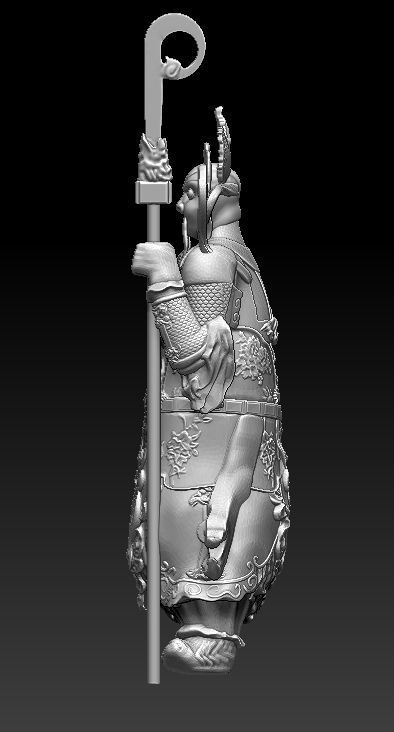 Chinese Stone Sculptural Arts 3D print model_6