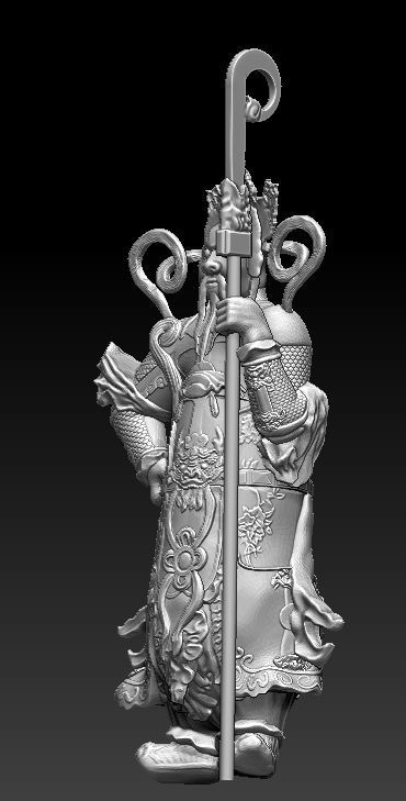 Chinese Stone Sculptural Arts 3D print model_7
