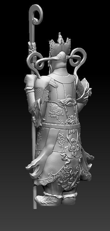 Chinese Stone Sculptural Arts 3D print model_5