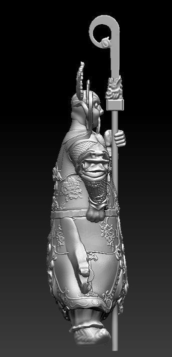 Chinese Stone Sculptural Arts 3D print model_2