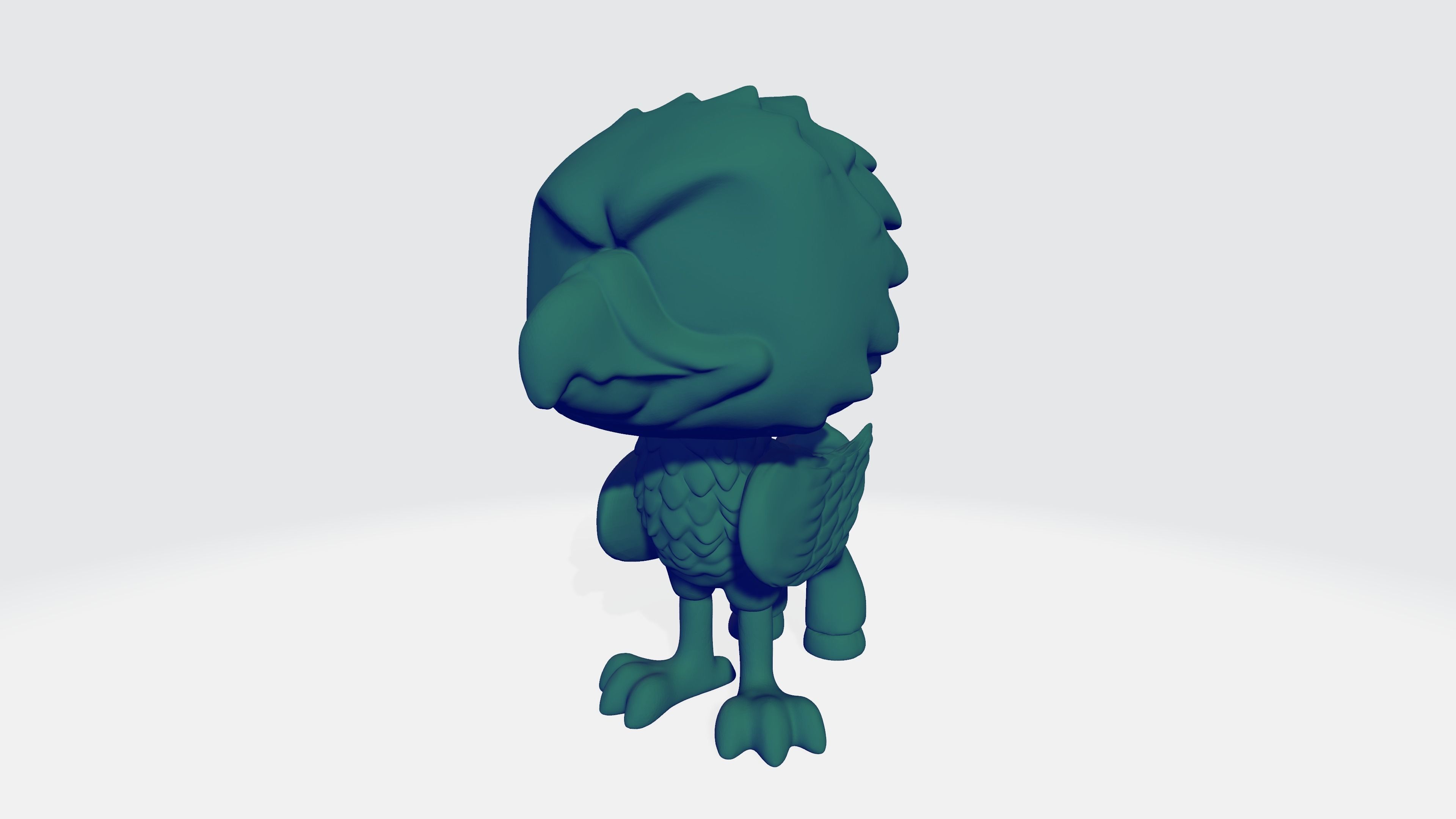 Chibi Hippogriff - STL 3D model_1