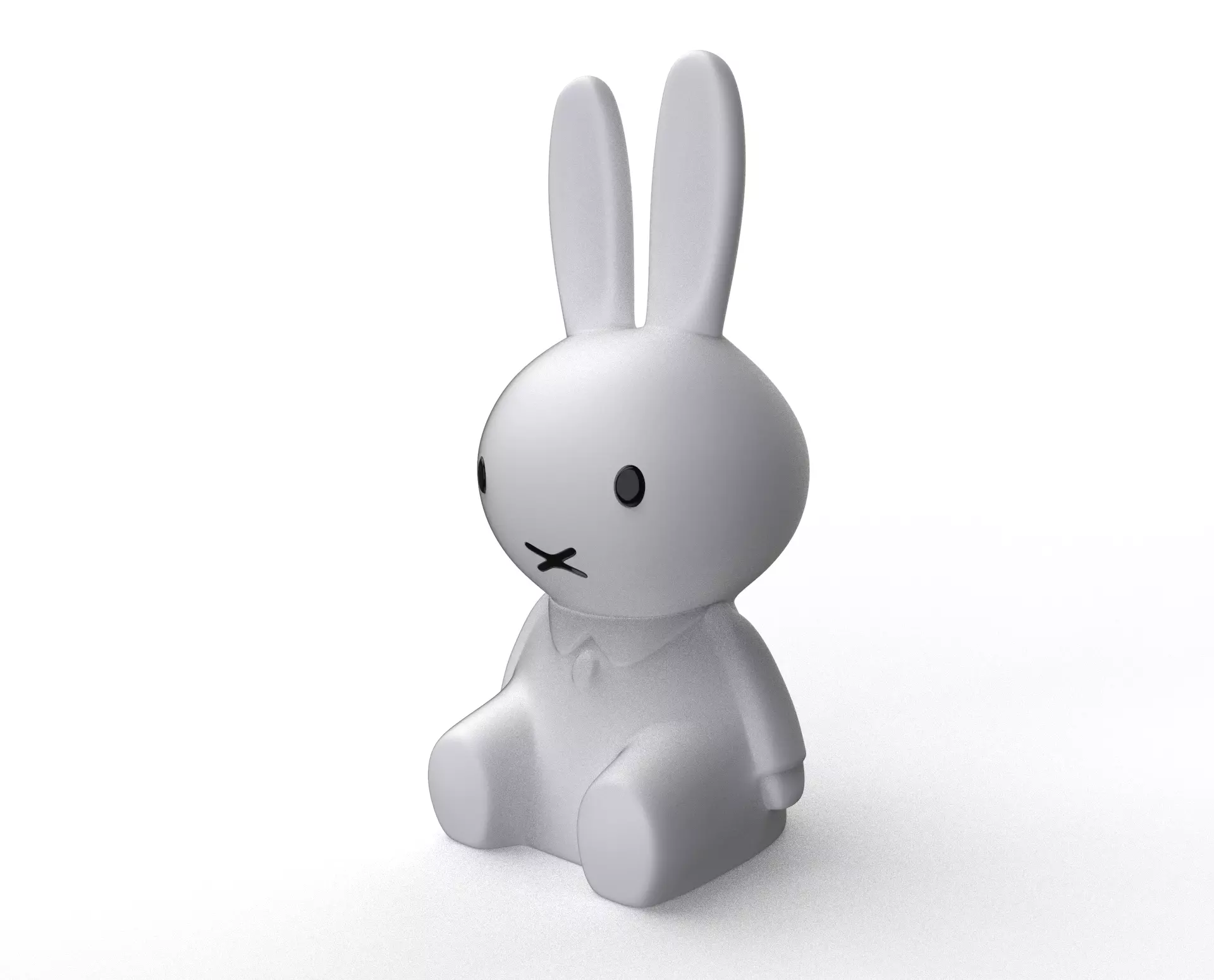 Bunny Miffy Lamp 3D print model_0