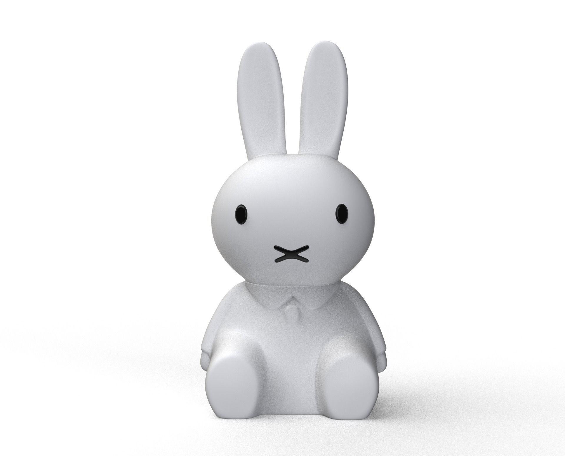 Bunny Miffy Lamp 3D print model_1