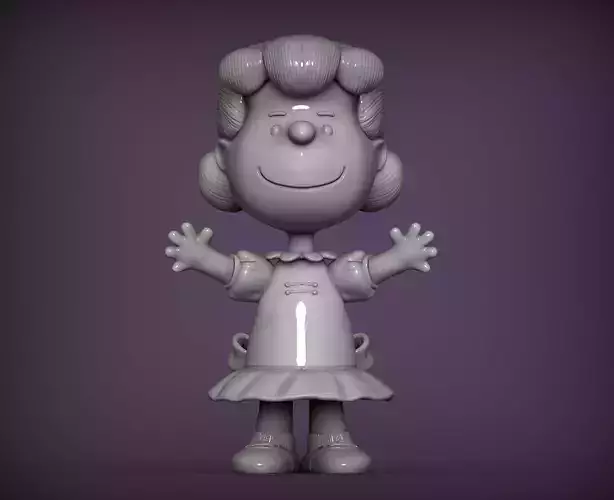 Lucy van Pelt 3D print model