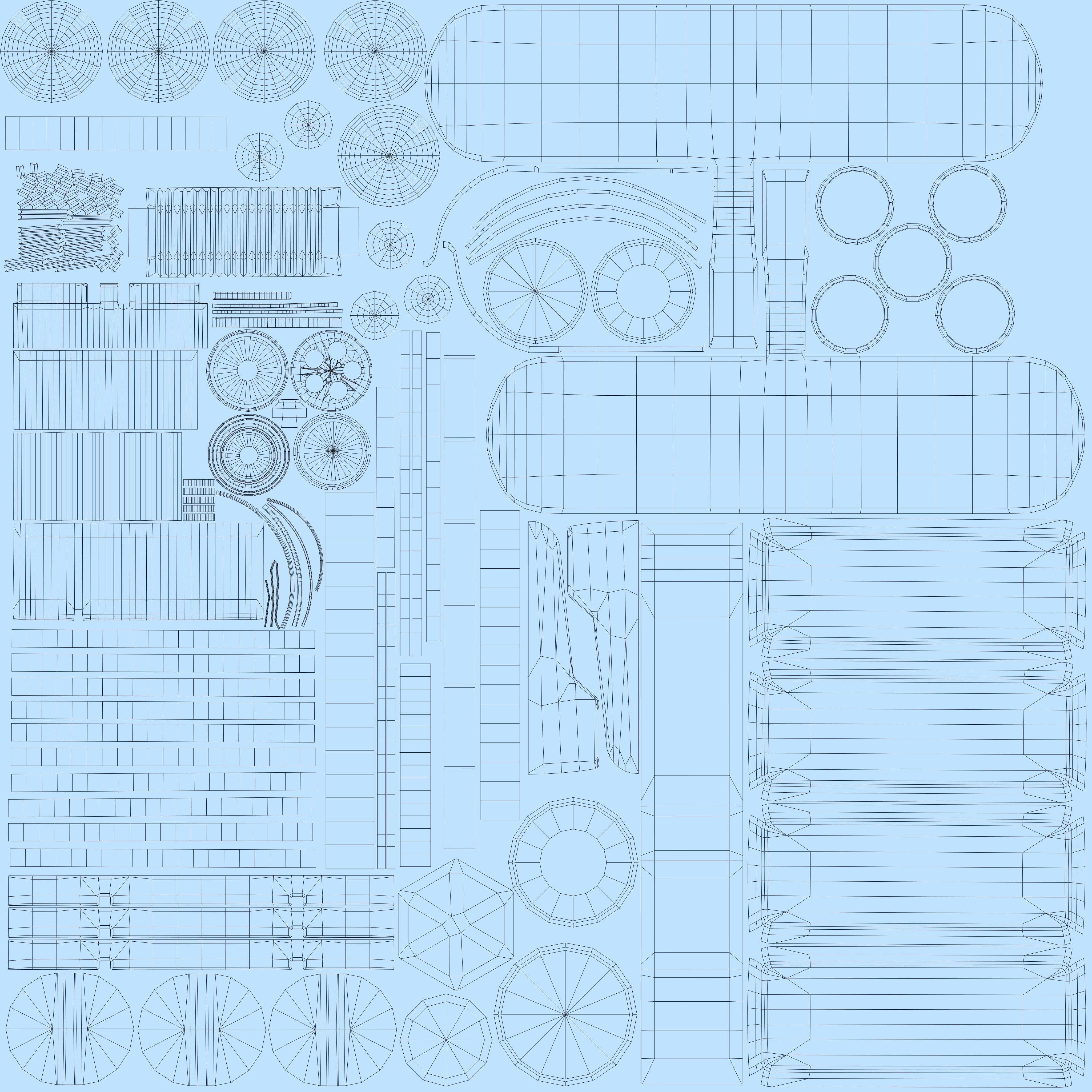 Yoda Lightsaber Low-poly 3D model_8