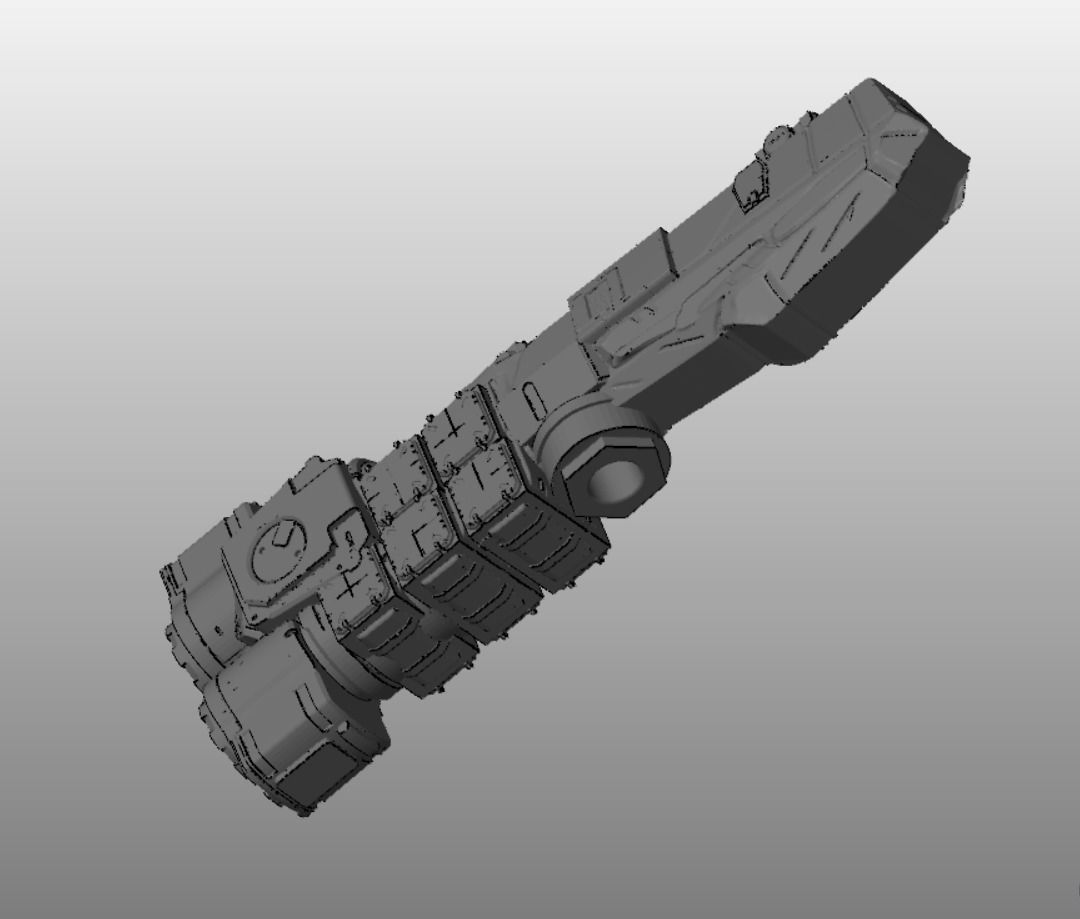 SKY RELICS - 02 CARGO MAUL 3D print model_4
