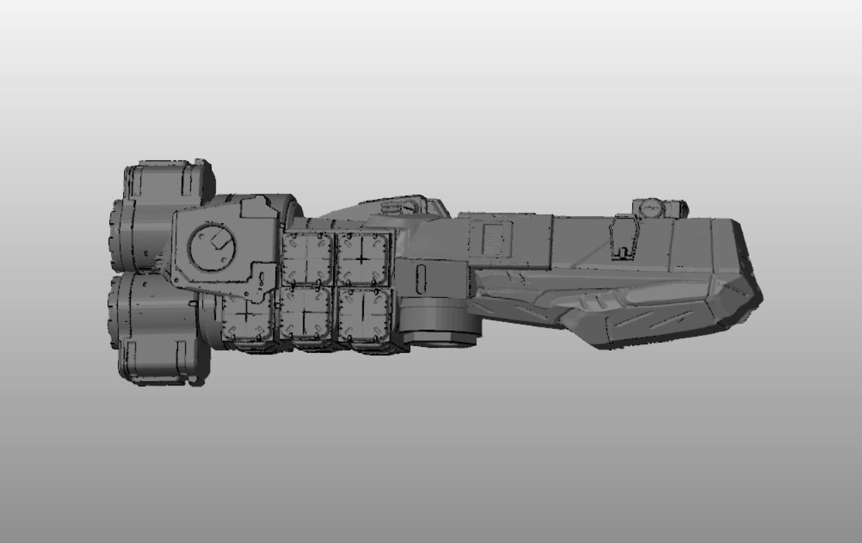 SKY RELICS - 02 CARGO MAUL 3D print model_1