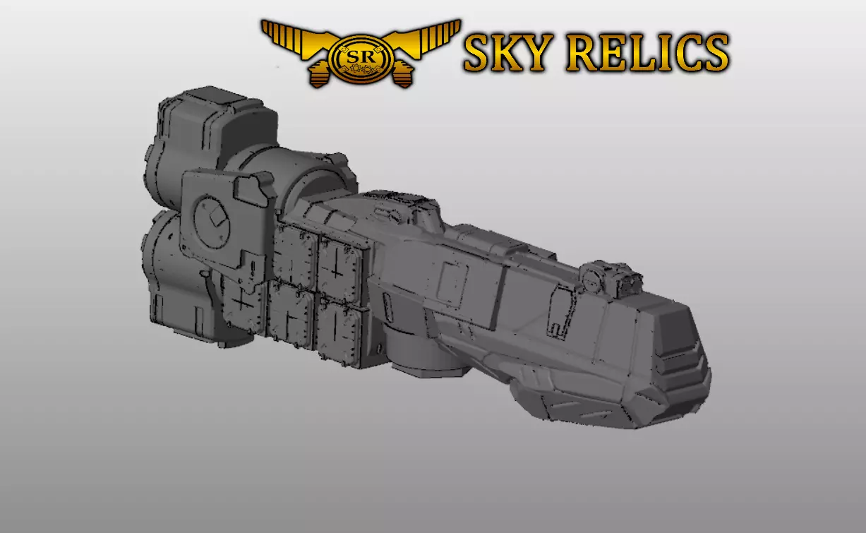 SKY RELICS - 02 CARGO MAUL 3D print model_0