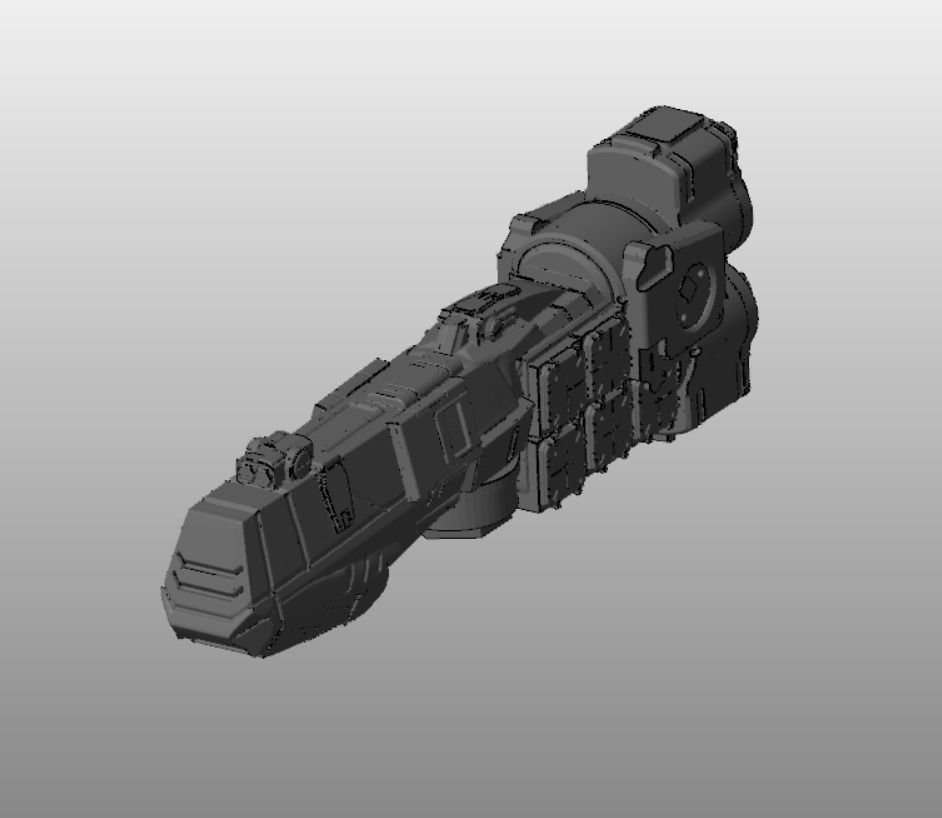 SKY RELICS - 02 CARGO MAUL 3D print model_2