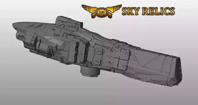 SKY RELICS - 03 SKY WIND 3D print model SKY RELICS - 03 SKY WIND 3D print model