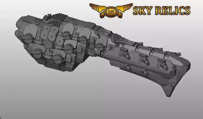 SKY RELICS - 07 AXLER B 3D print model SKY RELICS - 07 AXLER B 3D print model