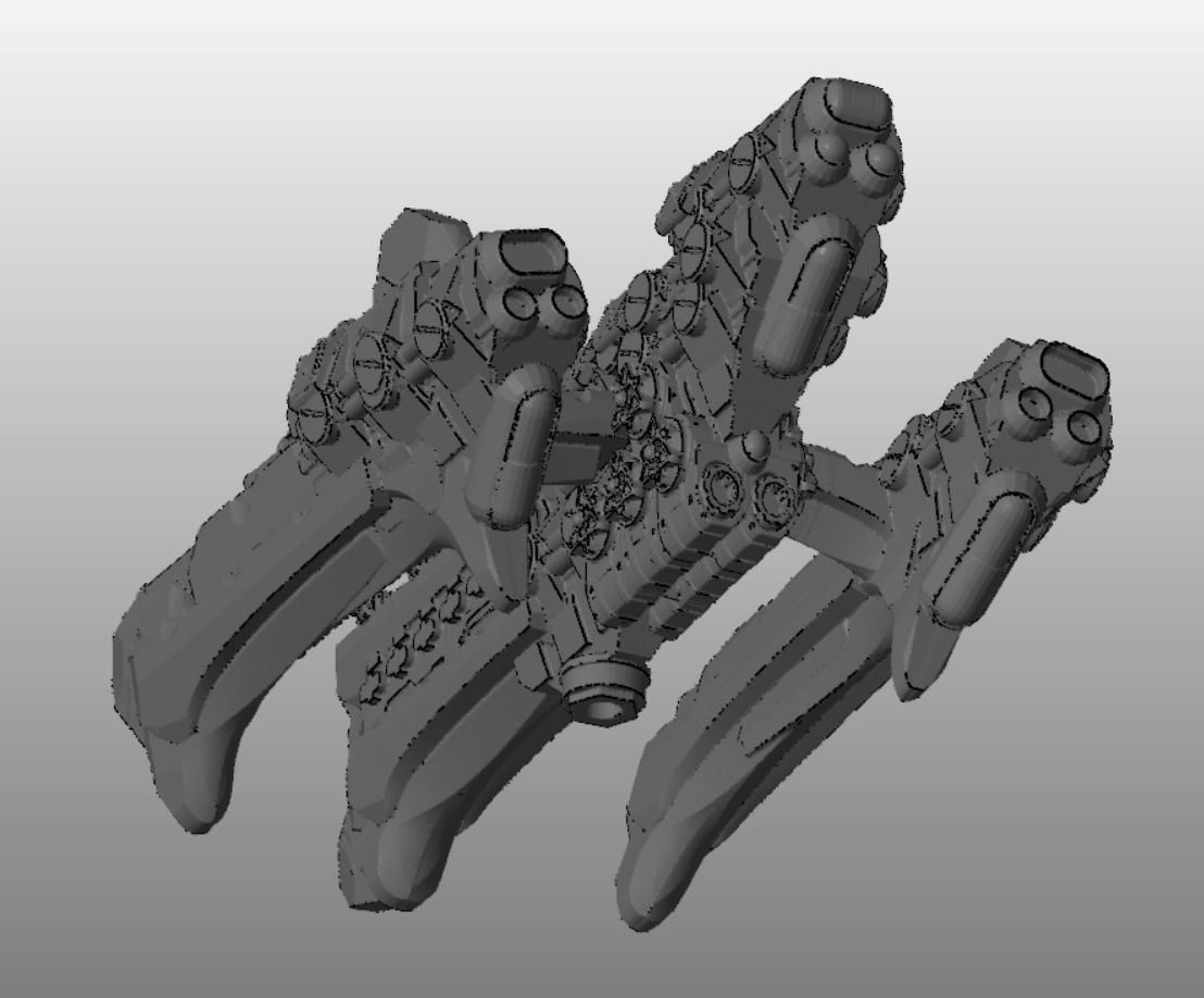 SKY RELICS - 08 DRAGON FANG 3D print model_4