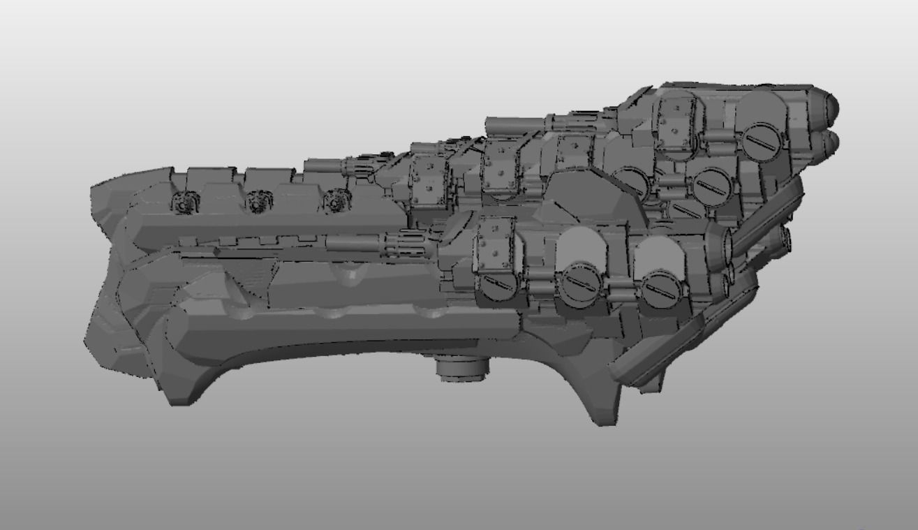 SKY RELICS - 08 DRAGON FANG 3D print model_1