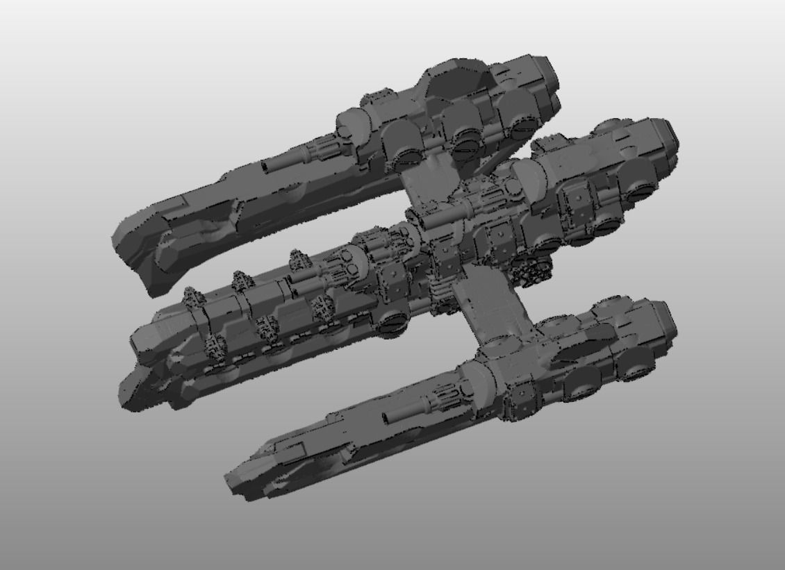 SKY RELICS - 08 DRAGON FANG 3D print model_2