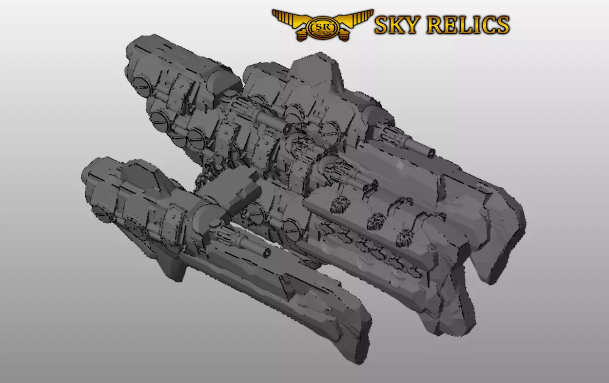 SKY RELICS - 08 DRAGON FANG 3D print model_0