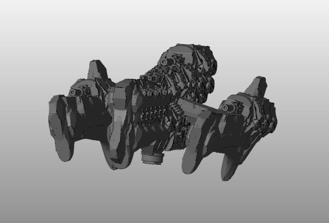 SKY RELICS - 08 DRAGON FANG 3D print model_3