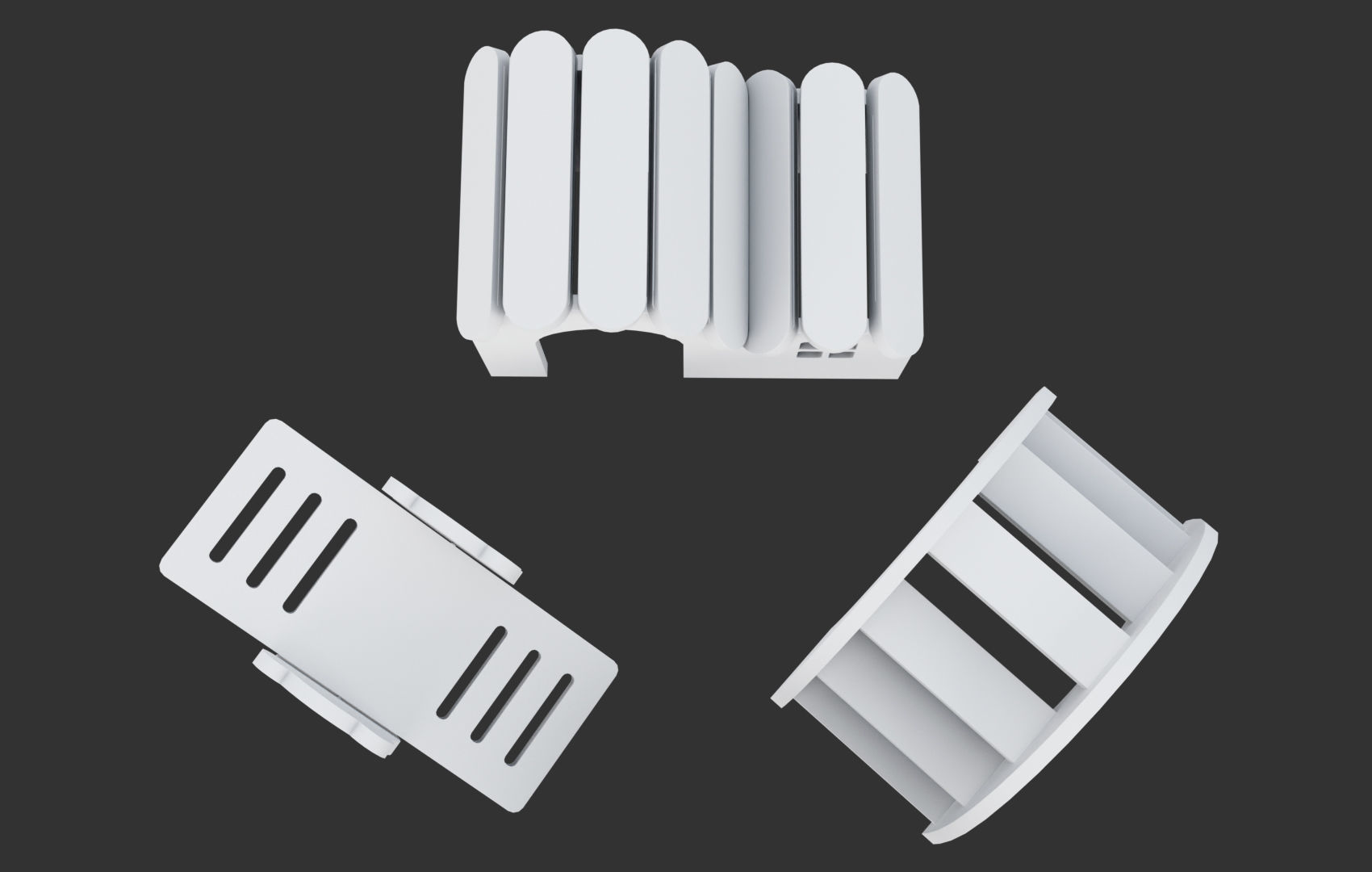 Mini House For Hamsters Low-poly 3D model_19