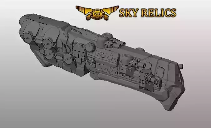 SKY RELICS - 09 HEAVY DATRU 3D print model SKY RELICS - 09 HEAVY DATRU 3D print model
