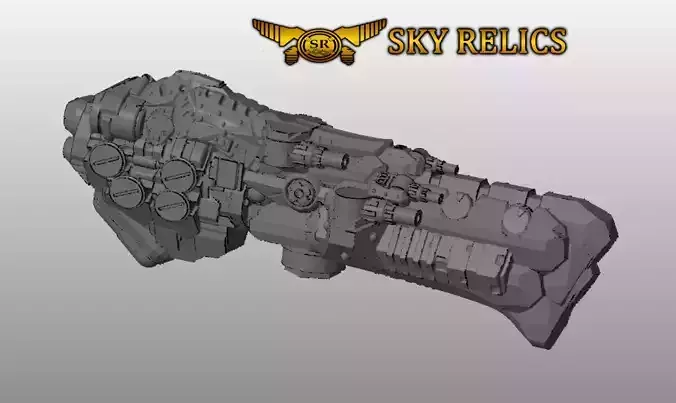 SKY RELICS - 10 TUNDRA HUNTER 3D print model SKY RELICS - 10 TUNDRA HUNTER 3D print model