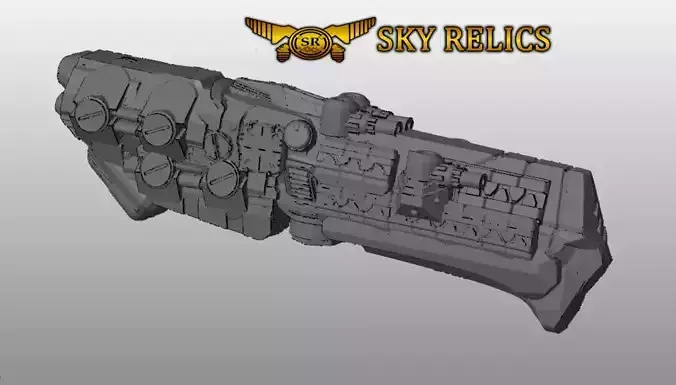 SKY RELICS - 11 WAR DATRU 3D print model SKY RELICS - 11 WAR DATRU 3D print model