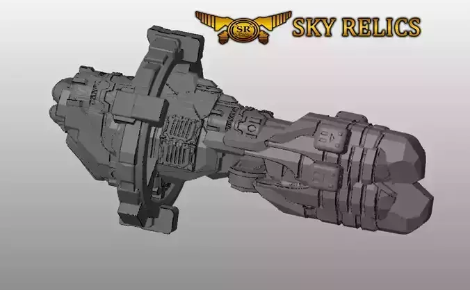 SKY RELICS - 14 GULKON 3D print model SKY RELICS - 14 GULKON 3D print model