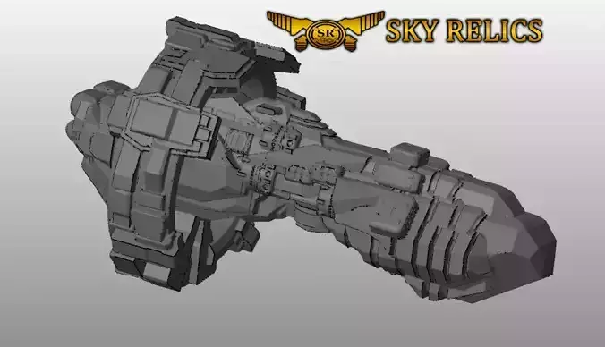 SKY RELICS - 15 VULKON 3D print model SKY RELICS - 15 VULKON 3D print model