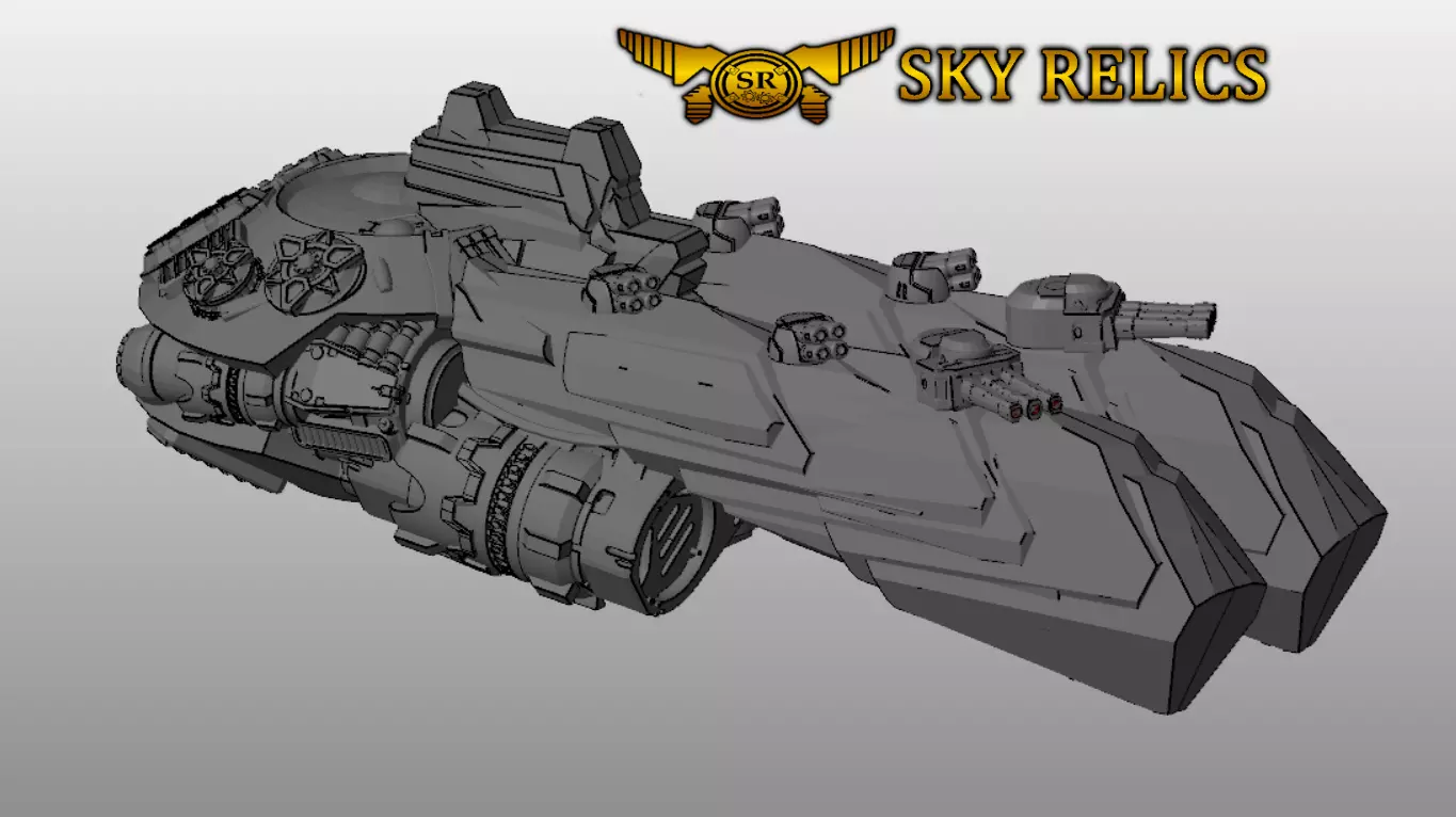 SKY RELICS - 16 BATTLE FURY 3D print model_0
