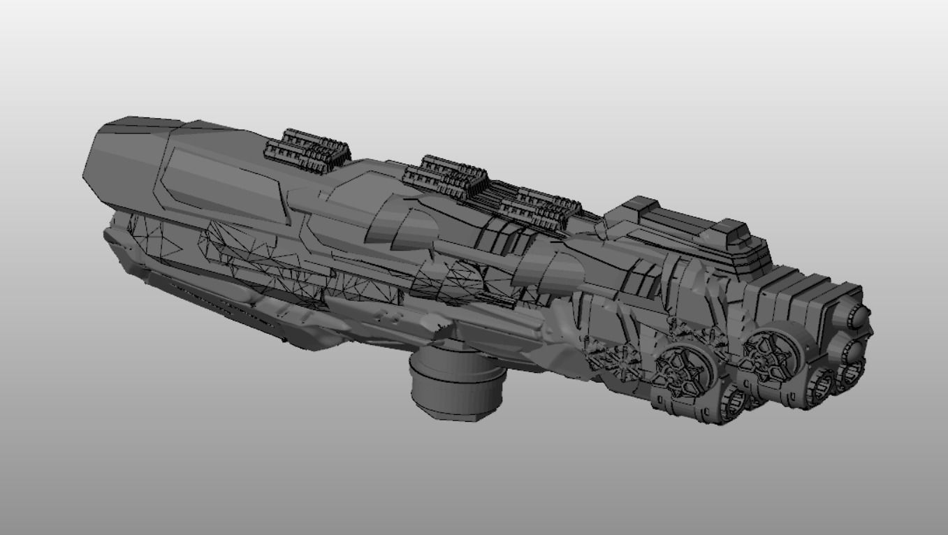 SKY RELICS - 17 BATTLE SABER 3D print model_4