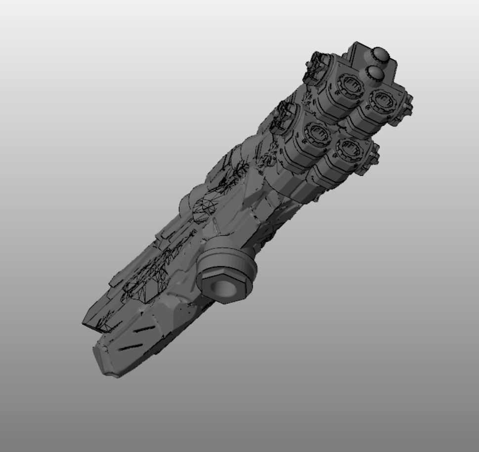 SKY RELICS - 17 BATTLE SABER 3D print model_3