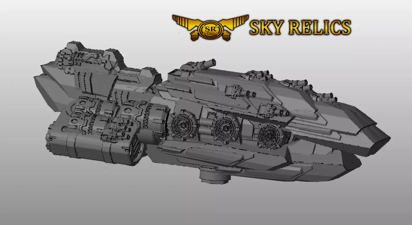 SKY RELICS - 18 BLACK KNIGHT 3D print model_0