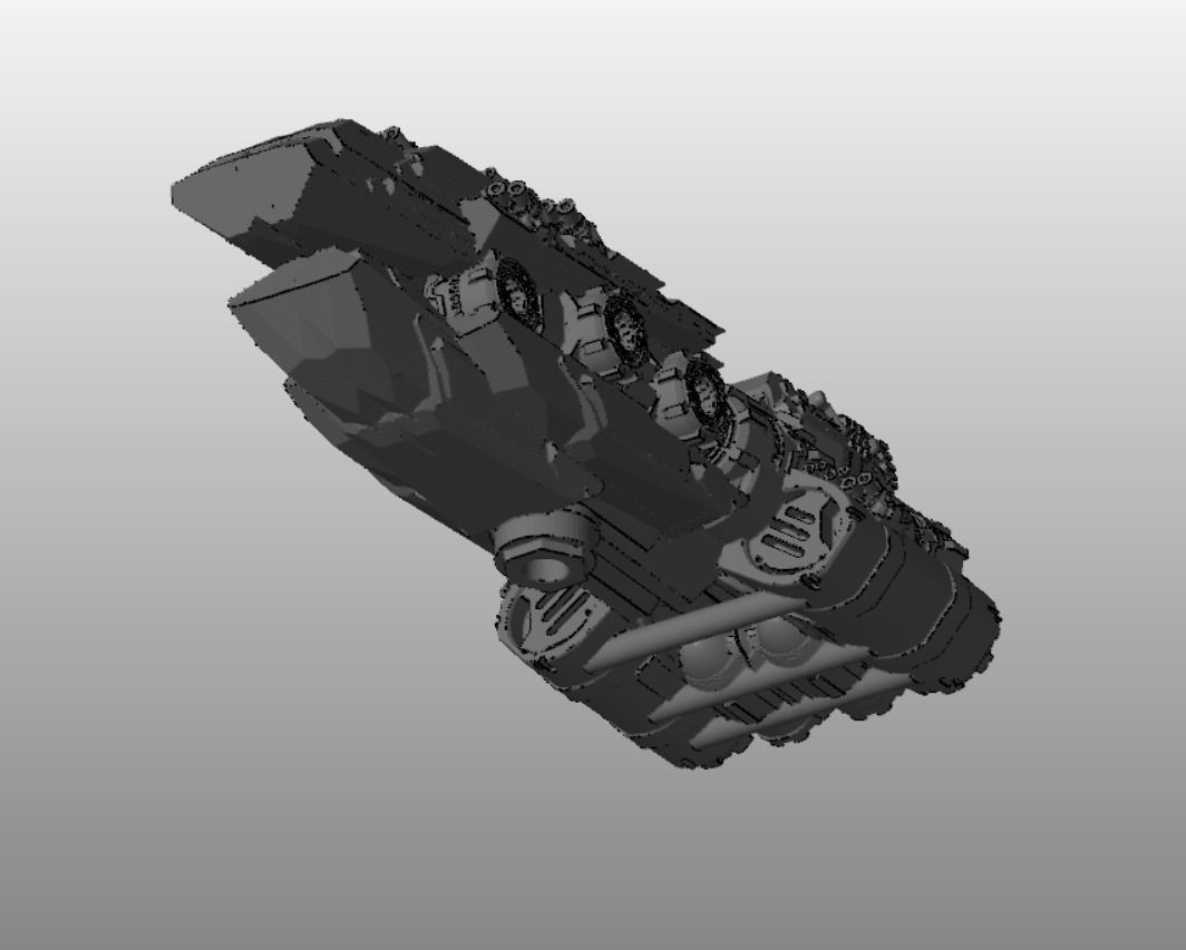 SKY RELICS - 18 BLACK KNIGHT 3D print model_4