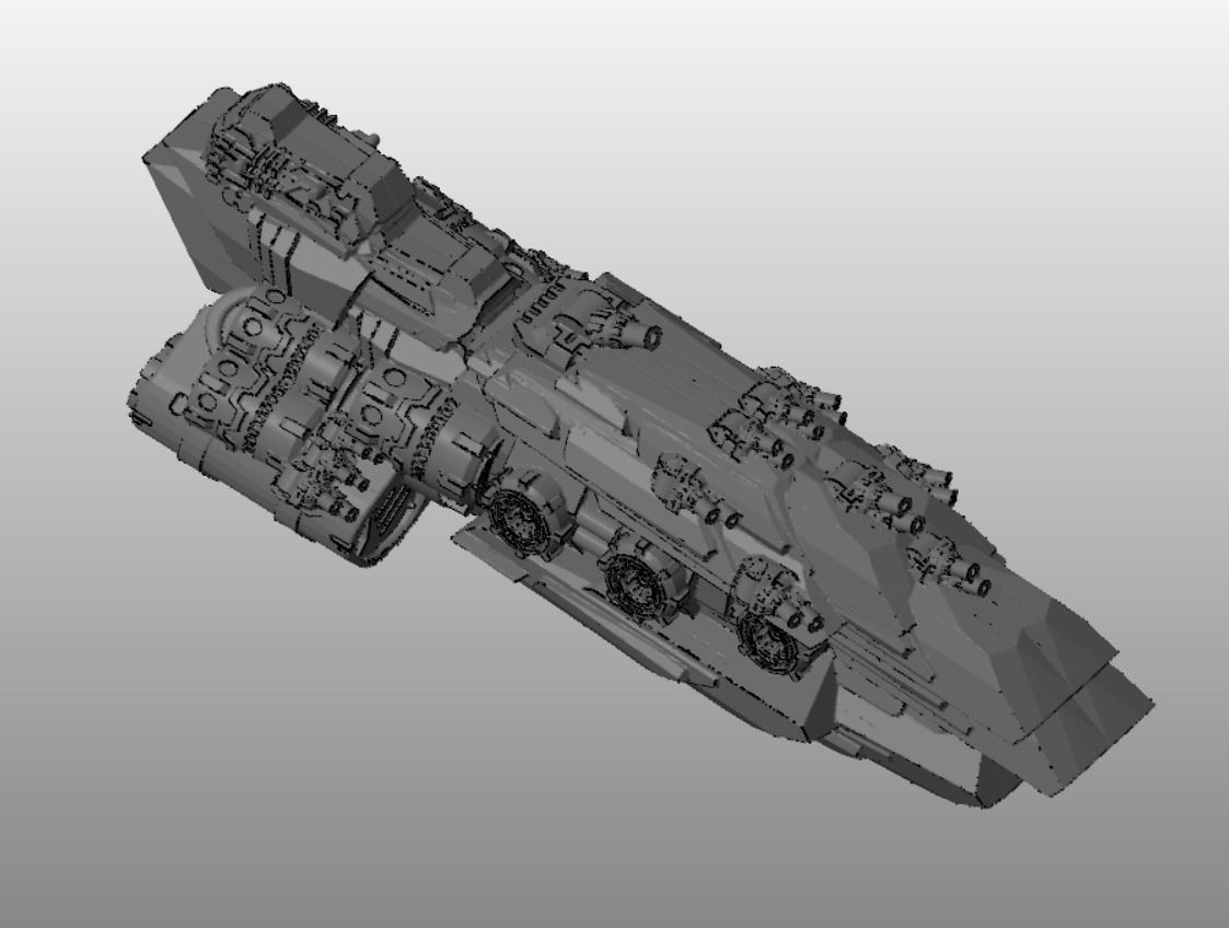 SKY RELICS - 18 BLACK KNIGHT 3D print model_3