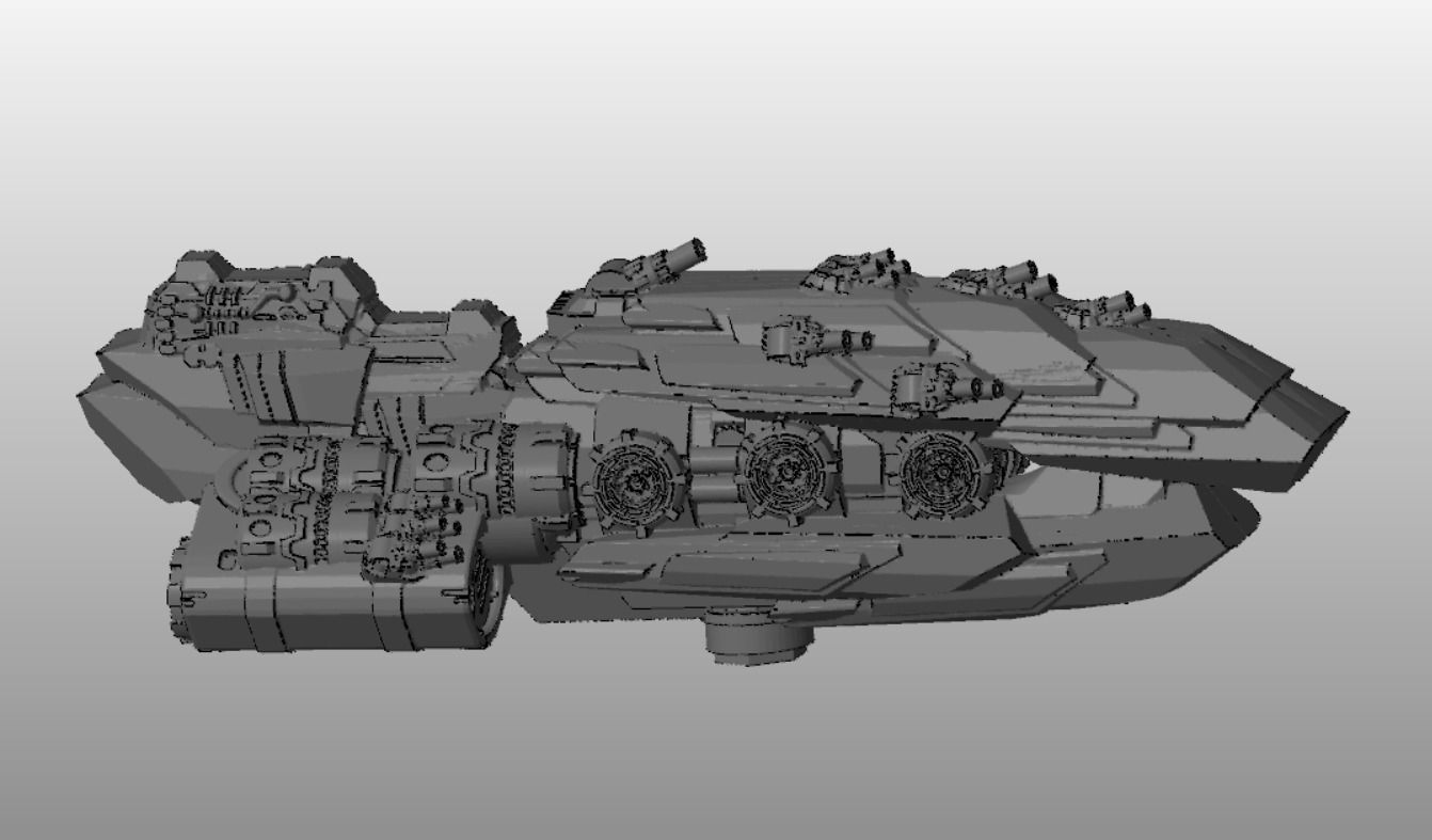 SKY RELICS - 18 BLACK KNIGHT 3D print model_1