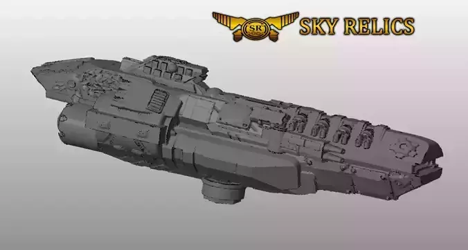 SKY RELICS - 20 HEAVY RYKER 3D print model SKY RELICS - 20 HEAVY RYKER 3D print model