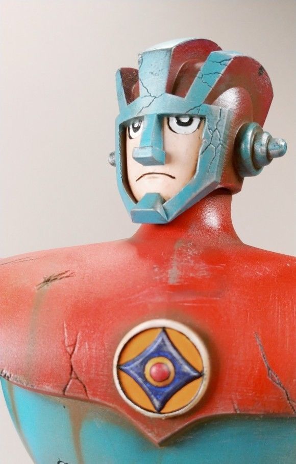 astroganger bust figure 3d model 3D print model_3