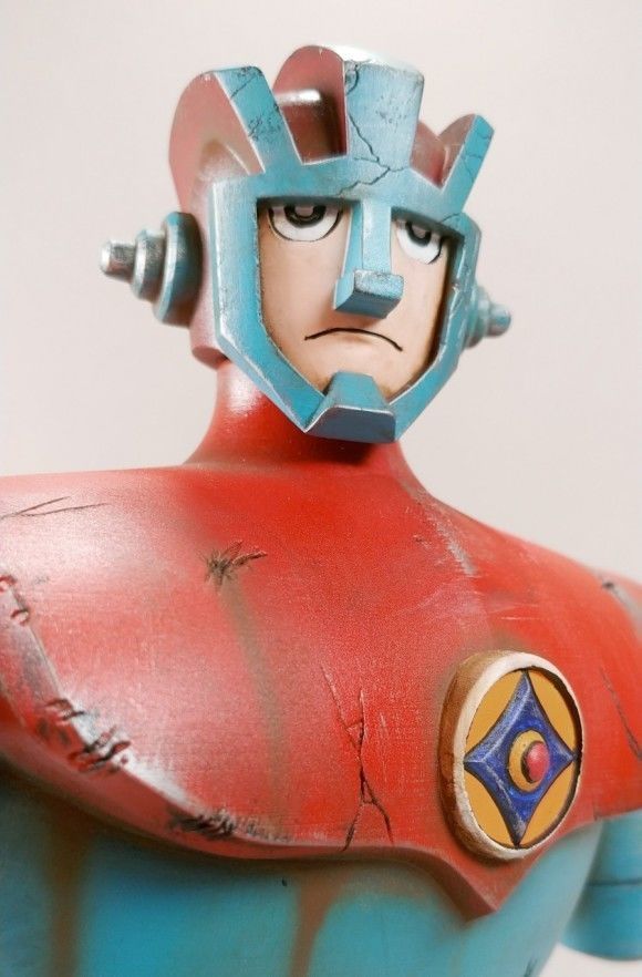 astroganger bust figure 3d model 3D print model_4