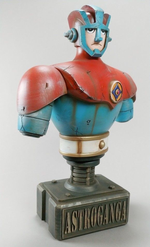 astroganger bust figure 3d model 3D print model_1