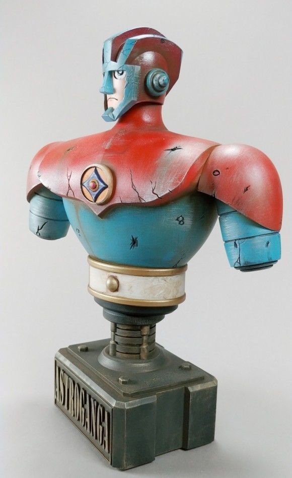 astroganger bust figure 3d model 3D print model_2