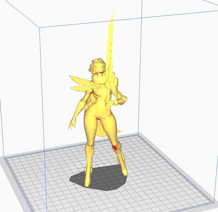 Project Fiora 3D Model 3D print model_2