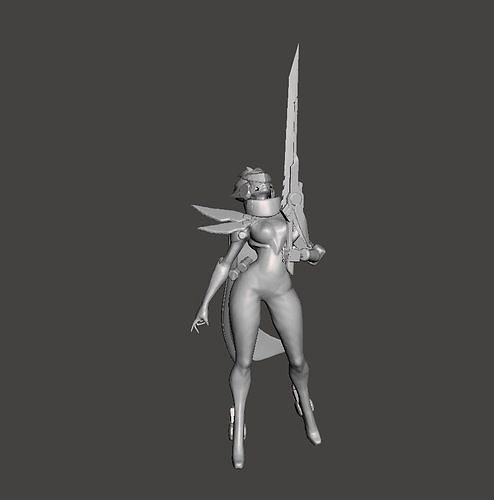 Project Fiora 3D Model 3D print model