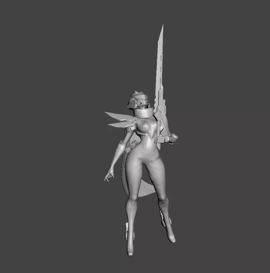 Project Fiora 3D Model 3D print model_0
