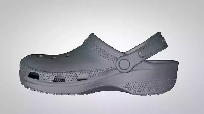 crocs classics stl 3D print model