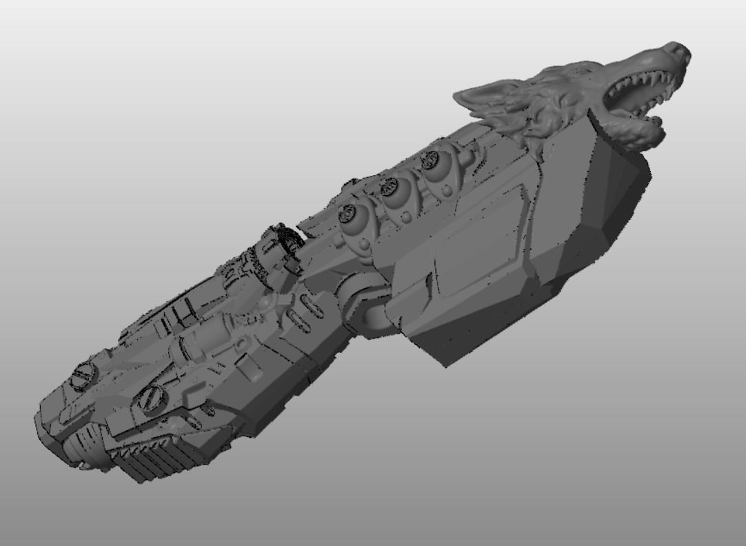 SKY RELICS - 23 IRON WOLF 3D print model_4