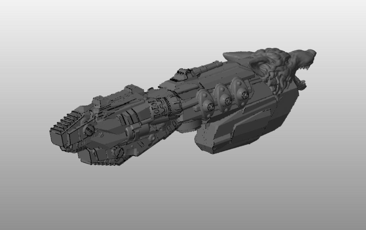 SKY RELICS - 23 IRON WOLF 3D print model_2