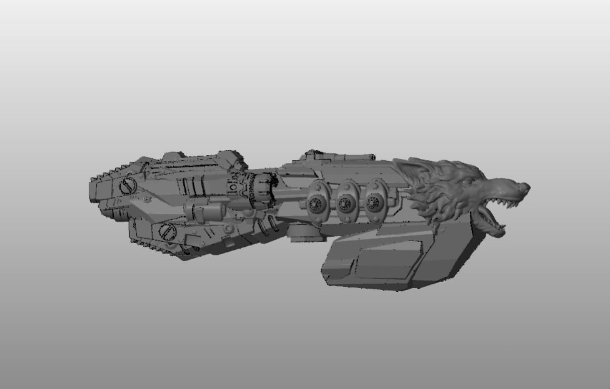 SKY RELICS - 23 IRON WOLF 3D print model_1