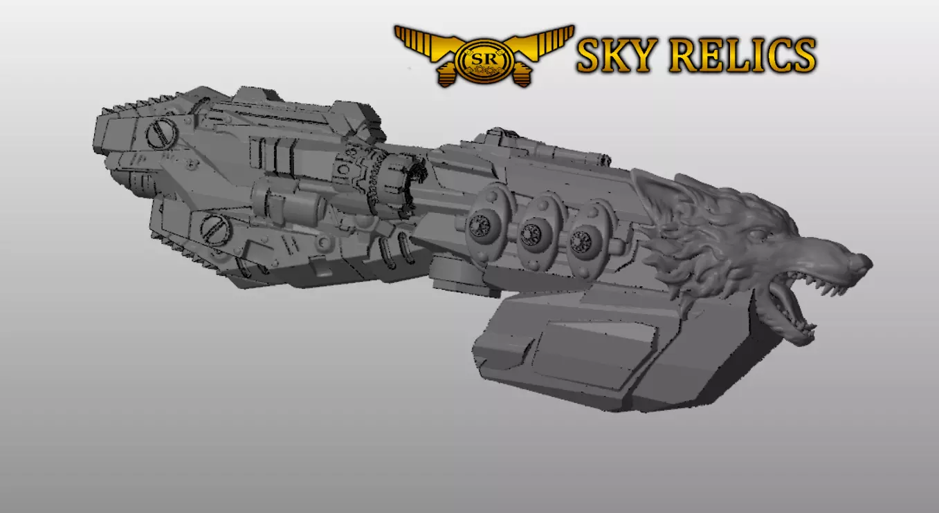 SKY RELICS - 23 IRON WOLF 3D print model_0