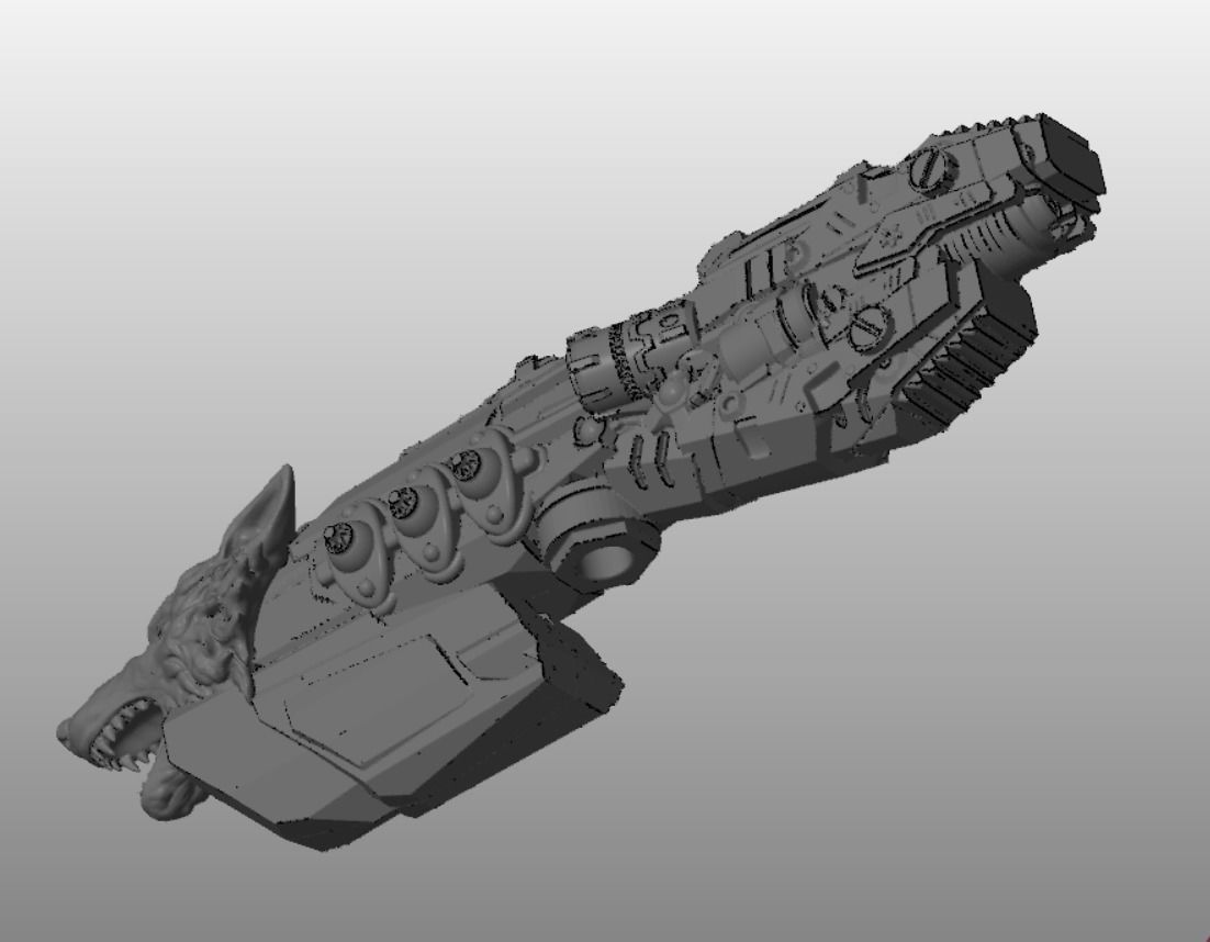 SKY RELICS - 23 IRON WOLF 3D print model_5